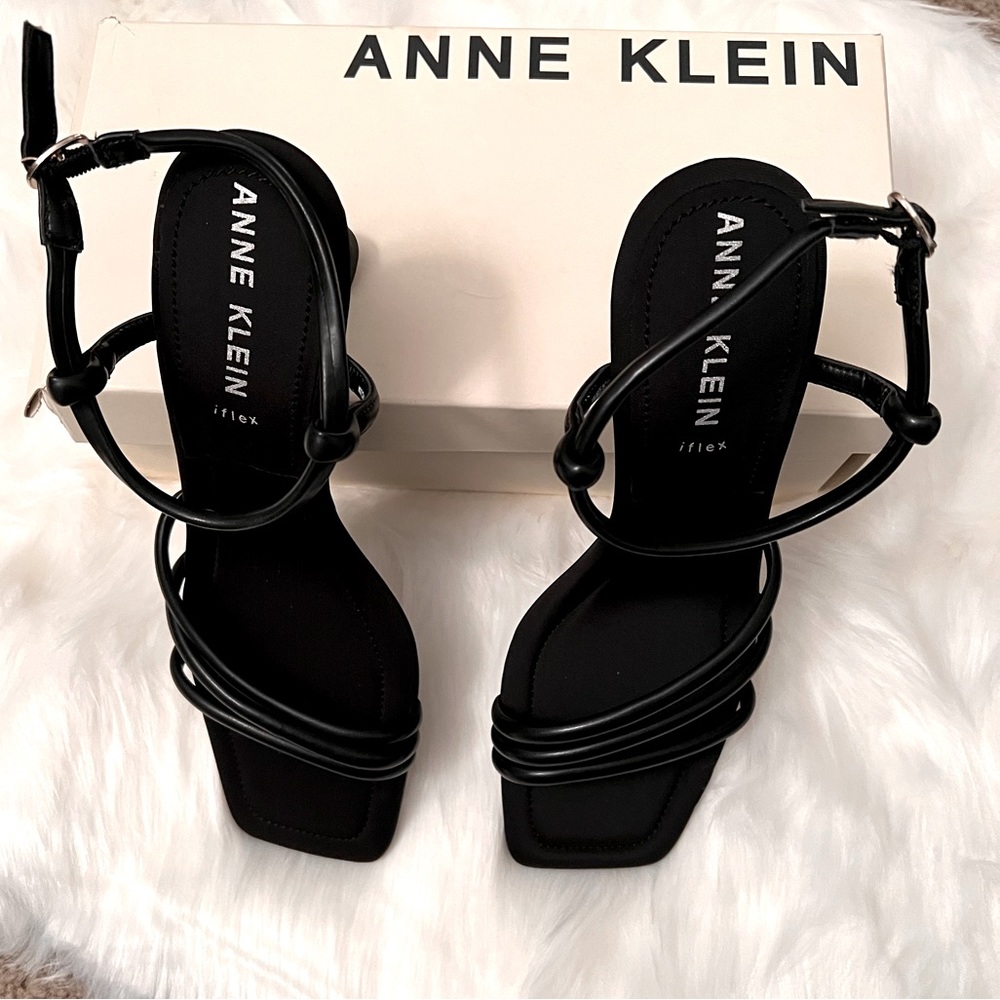 Anne Klein Jules Pump Sandal - Black -Size 11 - NWT